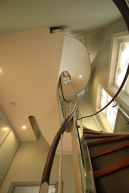 Arkwright modern spiral staircase