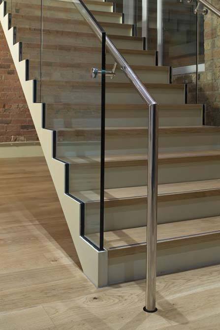 token stainless steel handrail