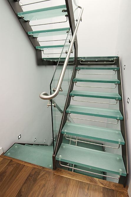 bespoke glass staircases