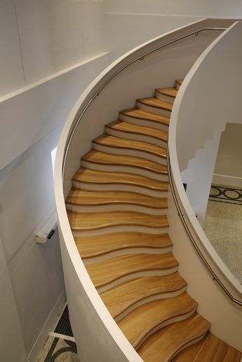 Commercial Feature Helical Staircase