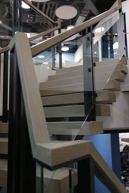 L-shaped Winder staircase