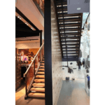 Commercial/retail straight staircase