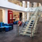 Commercial Glass Staircase